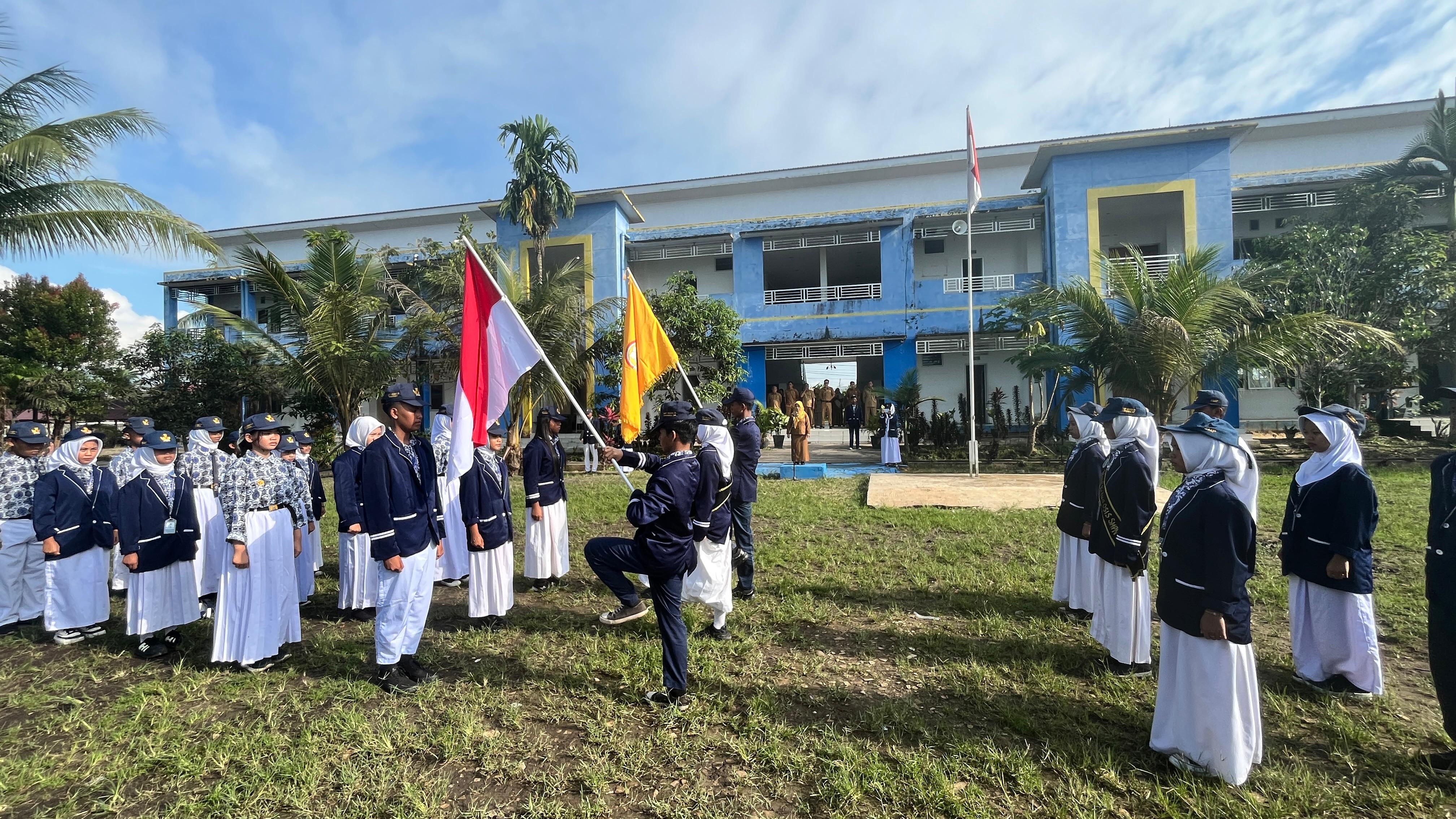 Pelantikan ketua dan anggota osis