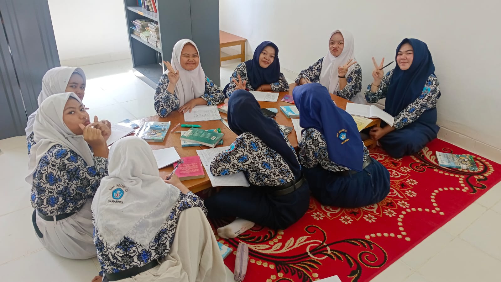 Kunjungan di Perpustakaan